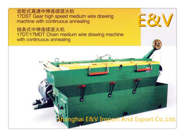 Four Axis Horizontal Copper Fine Wire Drawing Machine With Flip Up Security Door